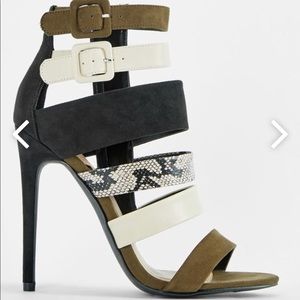 NWT Strapped High Heels